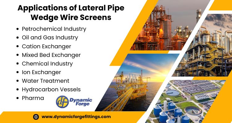 Applications of Lateral Pipe Wedge Wire Screens Applications of Lateral Pipe Wedge Wire Screens